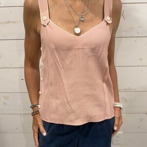 Rag and Bone Dusty Rose Tia Tank Top